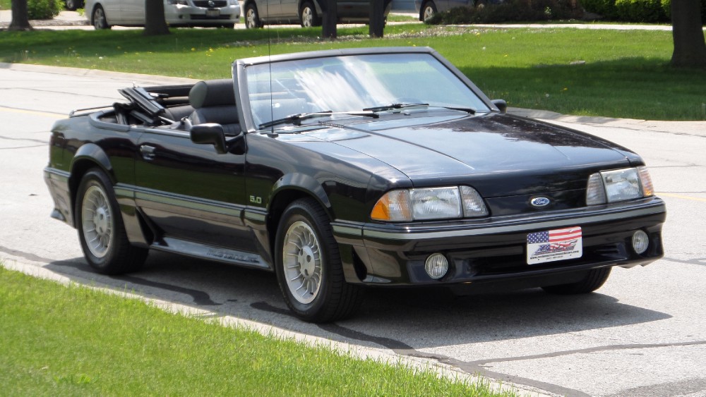 Used 1988 Ford Mustang GT CONVERTIBLE-LOW MILES-ORIGINAL-CLEAN VIN REPORT-SEE VIDEO | Mundelein, IL