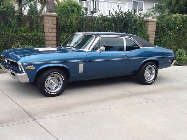 Used 1970 Chevrolet Nova Genuine Super Sport/Factory 28 Phantom Blue | Mundelein, IL