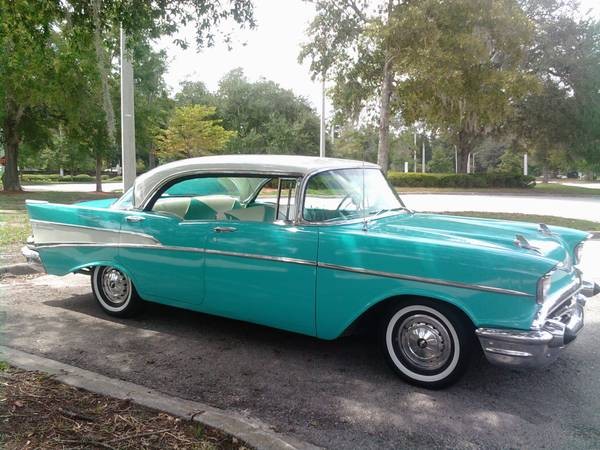 【絶版】 '57 chevy BelAir Hardtop 1957 1957 Chevrolet Bel Air Hardtop | Mecum Auctions Houston
