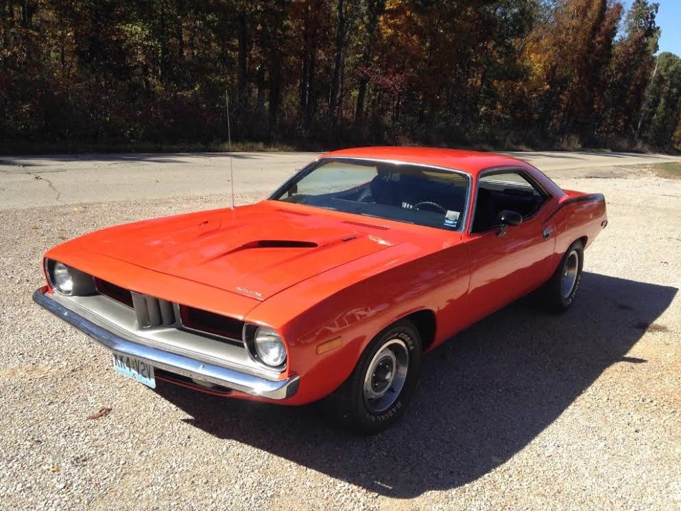 Used 1973 Plymouth Cuda HEMI ORANGE WITH 300 MILES ON FRESH 440SEE