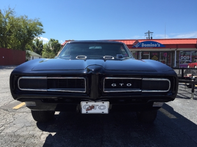 Used 1968 Pontiac GTO -BEAUTIFUL BLACK ON BLACK-BUILT BIG BLOCK