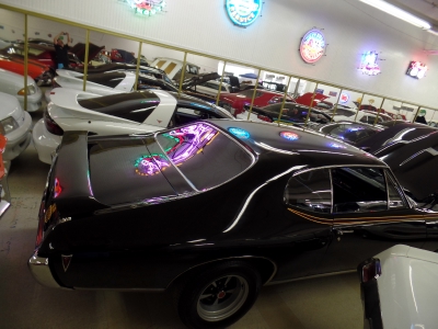 Used 1968 Pontiac GTO -BEAUTIFUL BLACK ON BLACK-BUILT BIG BLOCK