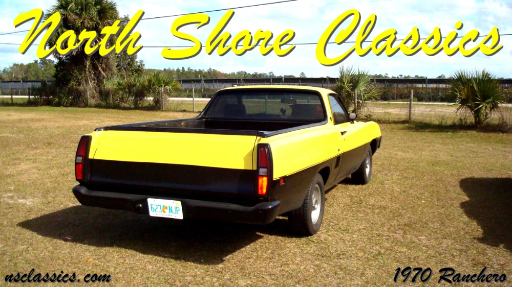 Medium Yellow Ranchero Used 1970 Ford Ranchero Solid Vehicle For Sale (Sold) | North Shore ...
