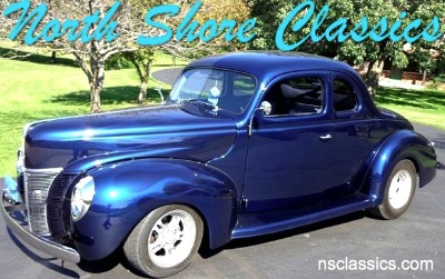 Used 1940 Ford Deluxe COUPE -BEAUTIFUL RIDE- MIDNIGHT BLUE WITH
