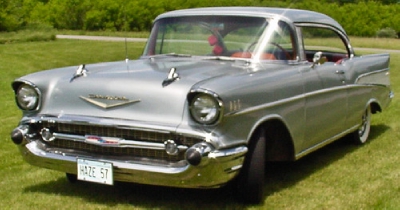 レア！CHEVROLET BEL AIR 1957 Used 1957 Chevrolet Bel Air Nice Shoe Box For Sale (Sold