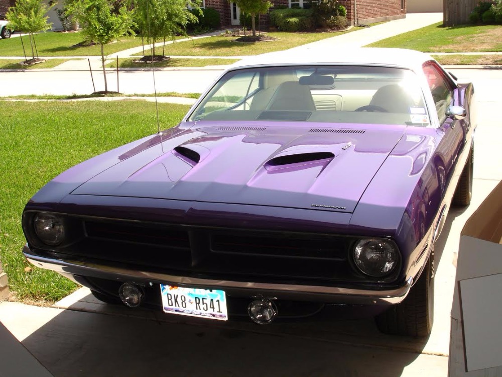 Used 1970 Plymouth Cuda -PLUM CRAZY PURPLE-ORIGINAL NUMBERS