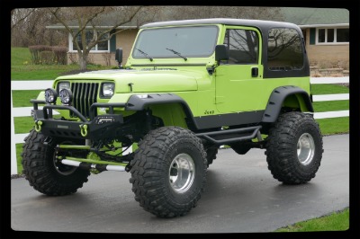Used 1993 Jeep Wrangler -4X4 YJ GRAVE DIGGER JR-LIFTED-BIG LITTLE TRUCK-SEE  VIDEO- For Sale (Sold) | North Shore Classics Stock #93383NSC
