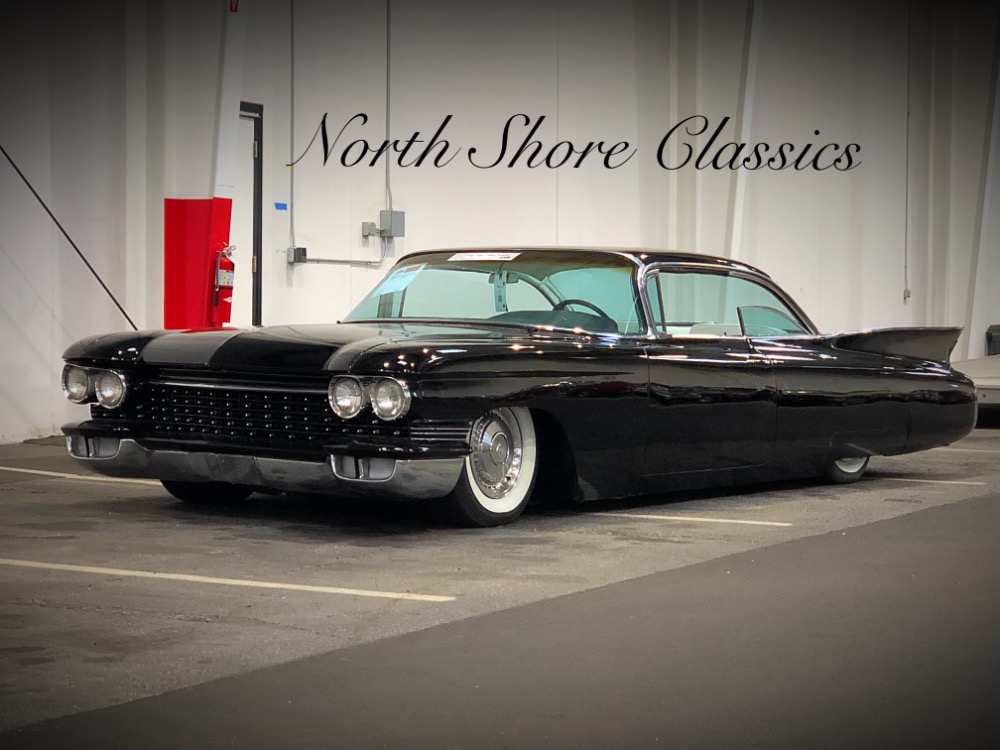 Used 1960 Cadillac Series 62 -AIR RIDE-SLICK JET BLACK PAINT-NEW  INTERIOR-SLAMMED For Sale (Sold) | North Shore Classics Stock #6022390CA