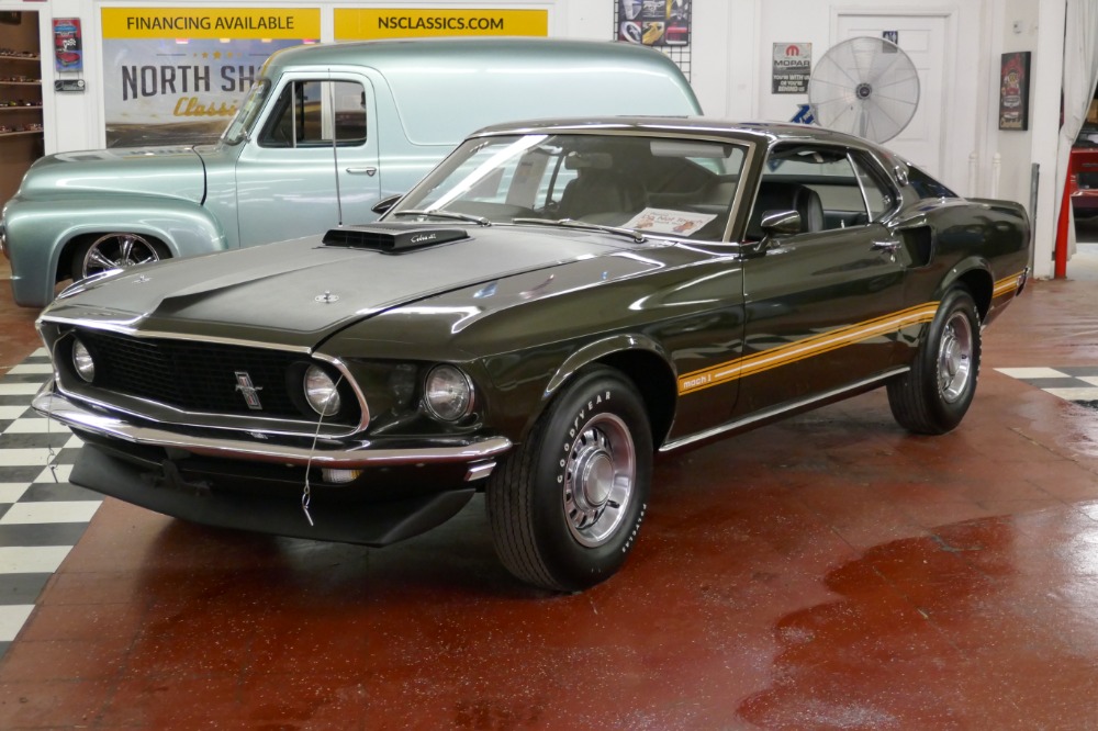 Used 1969 ford mustang mach 1 428 cobra jet 4 speed for sale