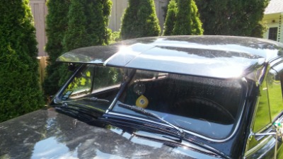Used 1950 Packard Super 8 RARE FULTON SUN VISOR AND CORMORANT ORNAMENT For Sale Sold North Shore Classics Stock 508WI