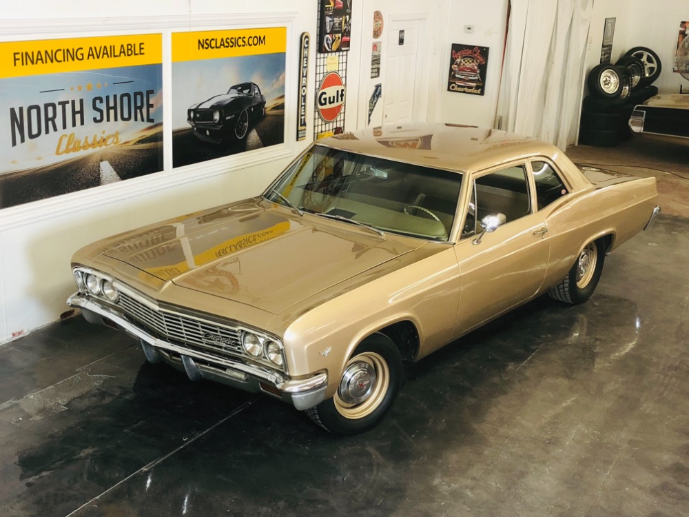 Used 1966 Chevrolet Biscayne -SANDALWOOD GOLD-454/4SPD Used 1966 Chevrolet Biscayne -SANDALWOOD GOLD-454/4SPD