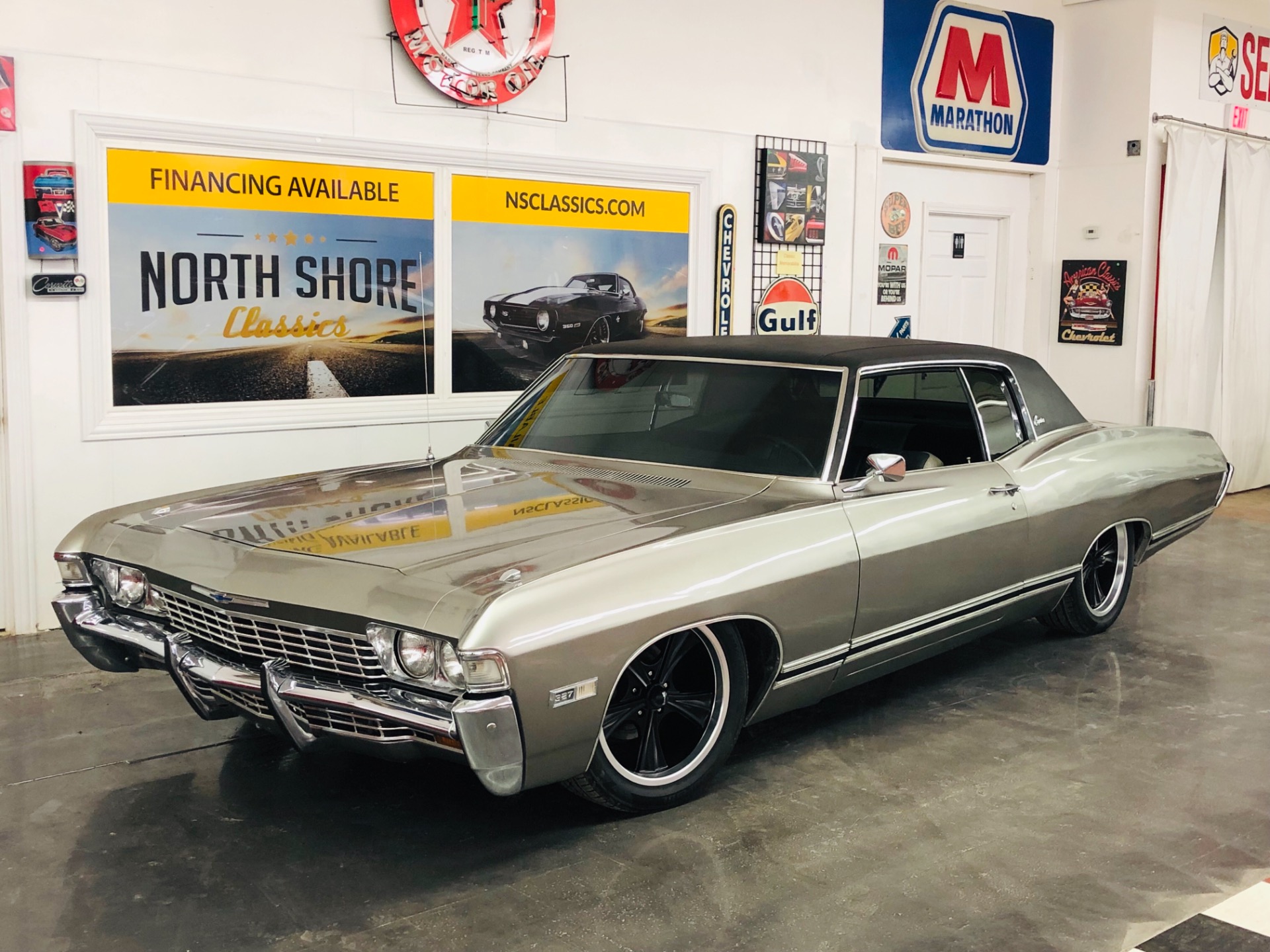 Corporation Plantage Scherm Used 1968 Chevrolet Caprice -NEW LOW PRICE -COOL CUSTOM CAPRICE- AIR RIDE-  NEW PAINT- SEE VIDEO For Sale (Sold) | North Shore Classics Stock #68327KFCV