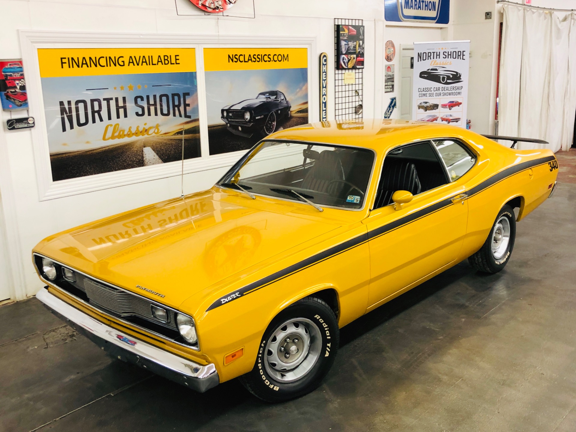 Used 1971 Plymouth Duster 340 ENGINE 4 SPEED MANUAL SUPER CLEAN