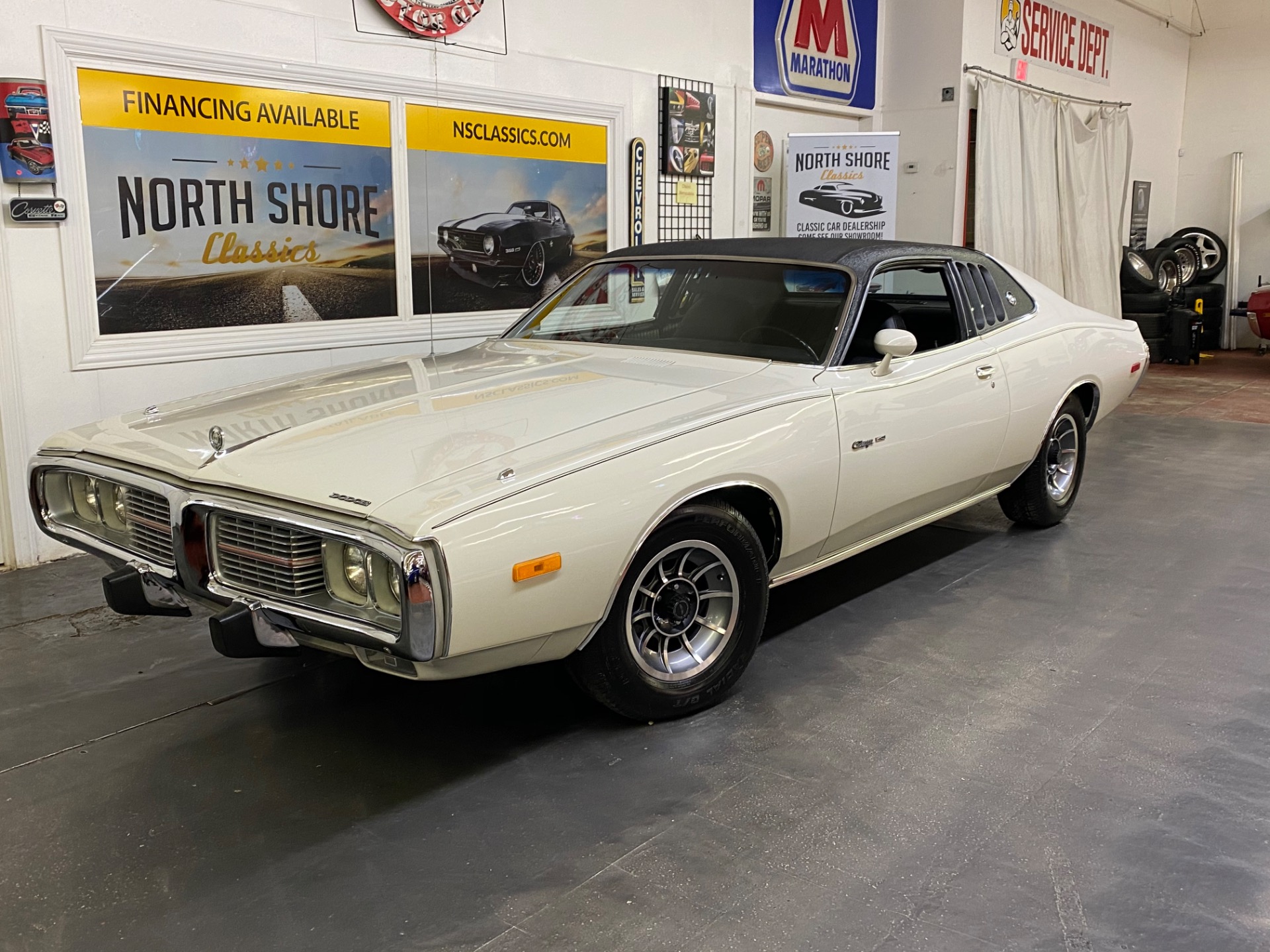 Used 1973 Dodge Charger - SE BROUGHAM - FACTORY A/C - 400 ENGINE - SEE  VIDEO For Sale (Sold) | North Shore Classics Stock #73944NSC