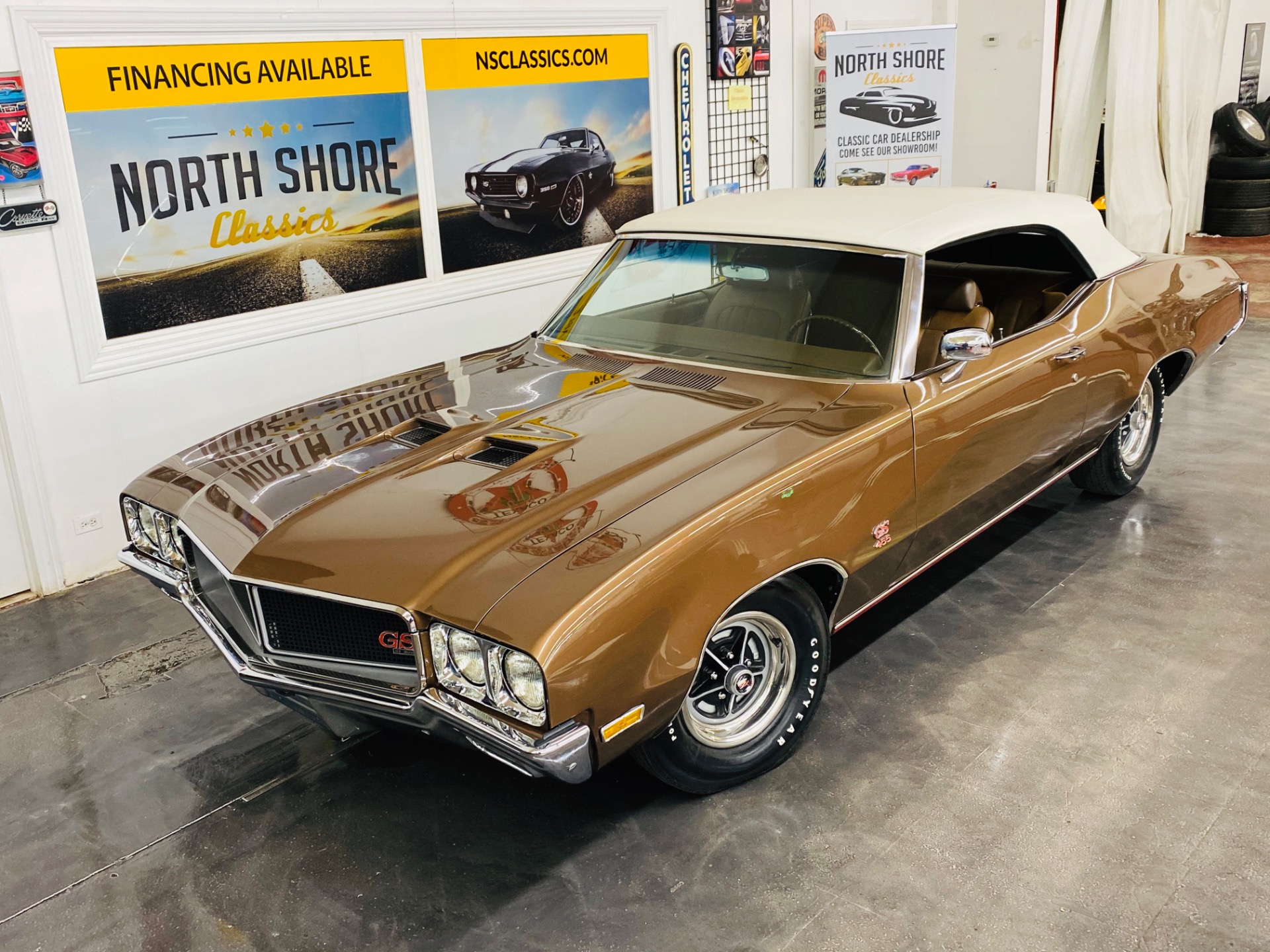 Used 1970 Buick GS - CONVERTIBLE - 455 ENGINE - NUMBERS MATCHING