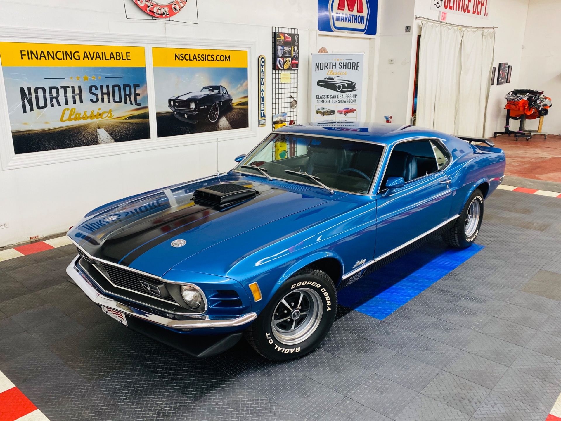 Used 1970 ford mustang mach 1 sports roof marti report 351 shaker