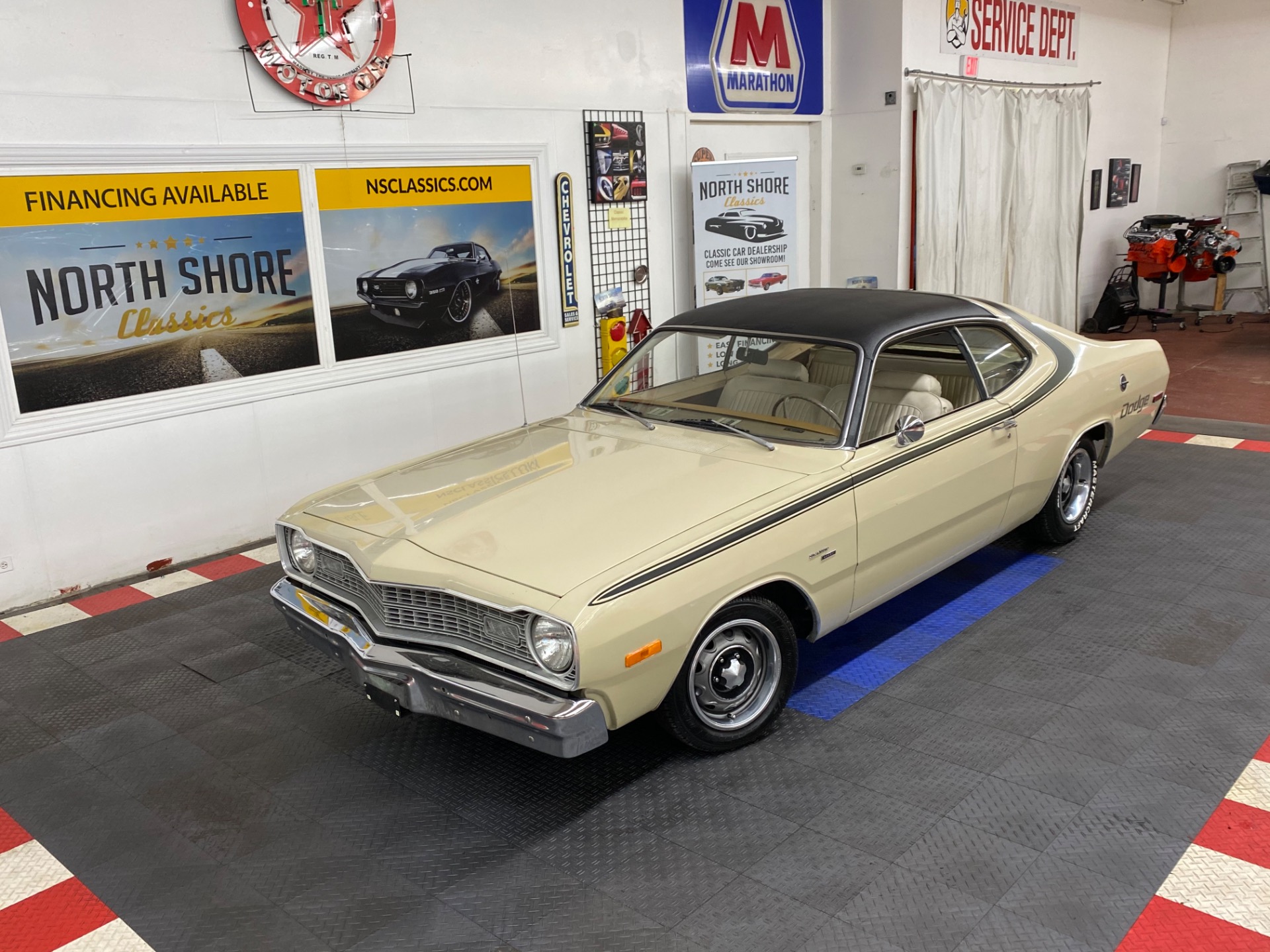 Used 1973 Dodge Dart CLEAN ORIGINAL CONDITION - 318 V8 ENGINE - SEE VIDEO - For Sale (Sold) | North Shore Classics Stock #73828NSC