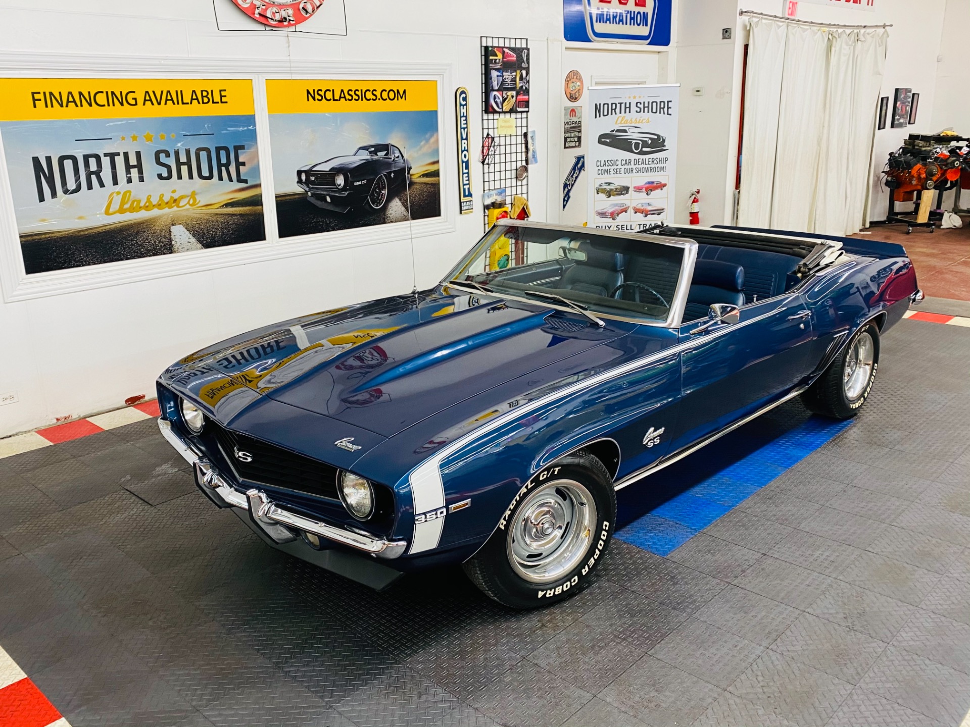 Used 1969 Chevrolet Camaro SUPER SPORT CONVERTIBLE TRIBUTE FACTORY DUSK BLUE SEE VIDEO For