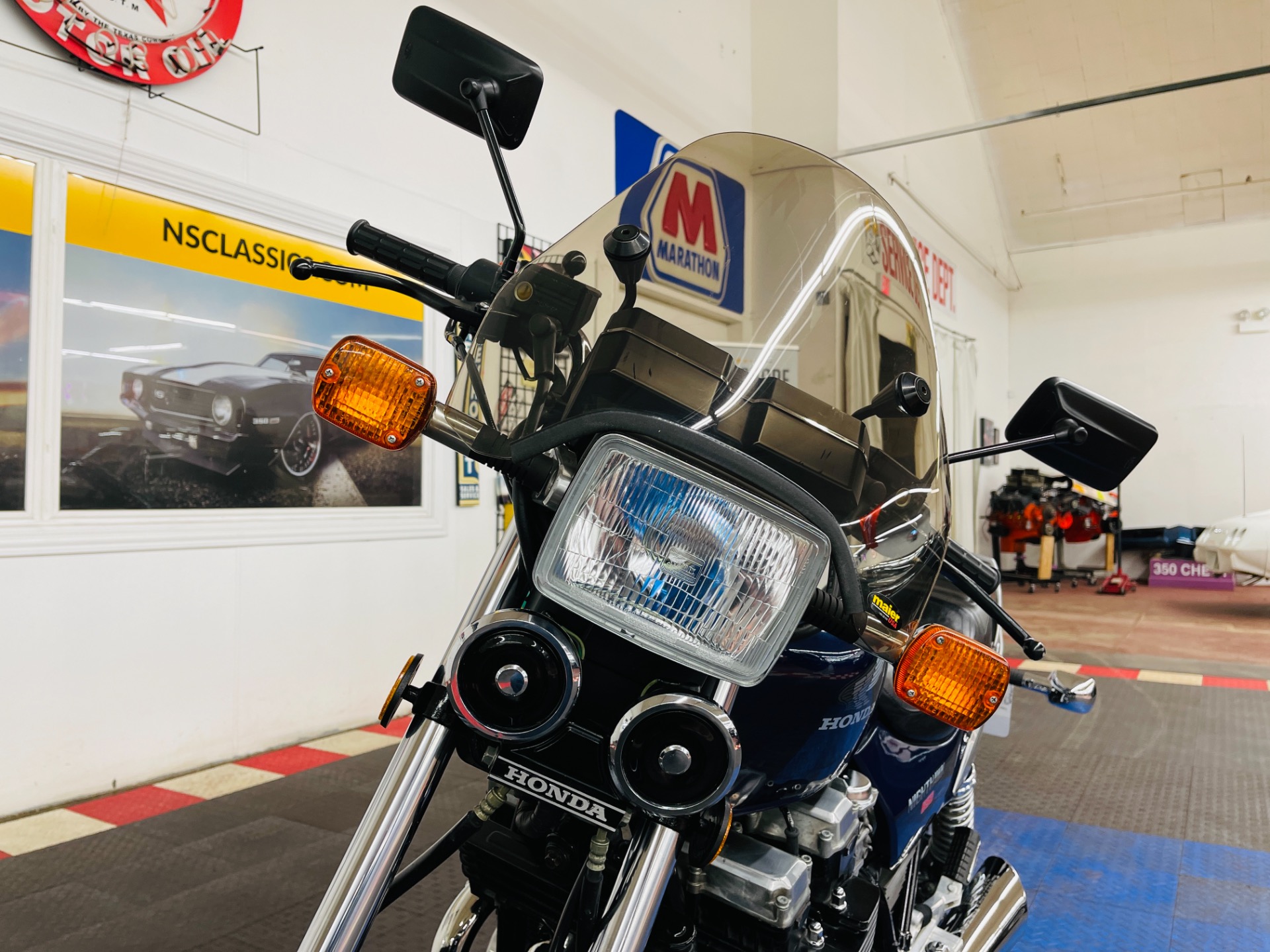 Honda CBX750 Police Exterior and Interior 