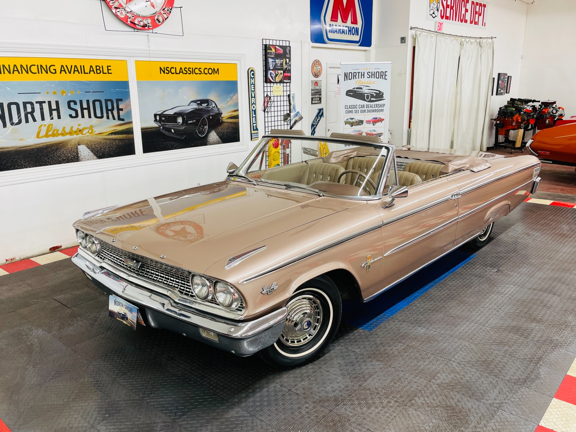 中古メック　2台 Used 1963 Ford Galaxie Convertible Big Block - SEE VIDEO - For