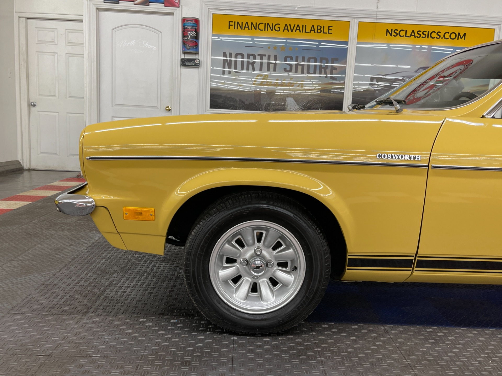 Used 1973 Chevrolet Vega - COSWORTH CONVERSION - SUPER CLEAN - 5 SPEED  MANUAL - SEE VIDEO For Sale (Sold) | North Shore Classics Stock #73157KFCV, image size:1920x1440