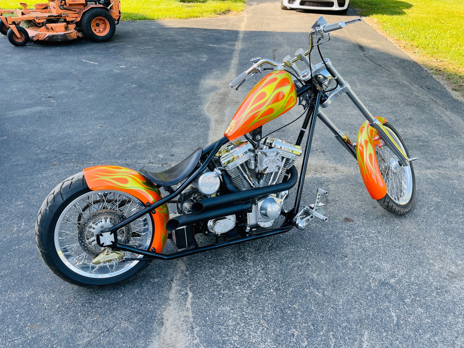 Used 2005 West Coast Choppers Choppers For Life Jesse James Custom Chopper  For Sale ($69,500) | North Shore Classics Stock #05919