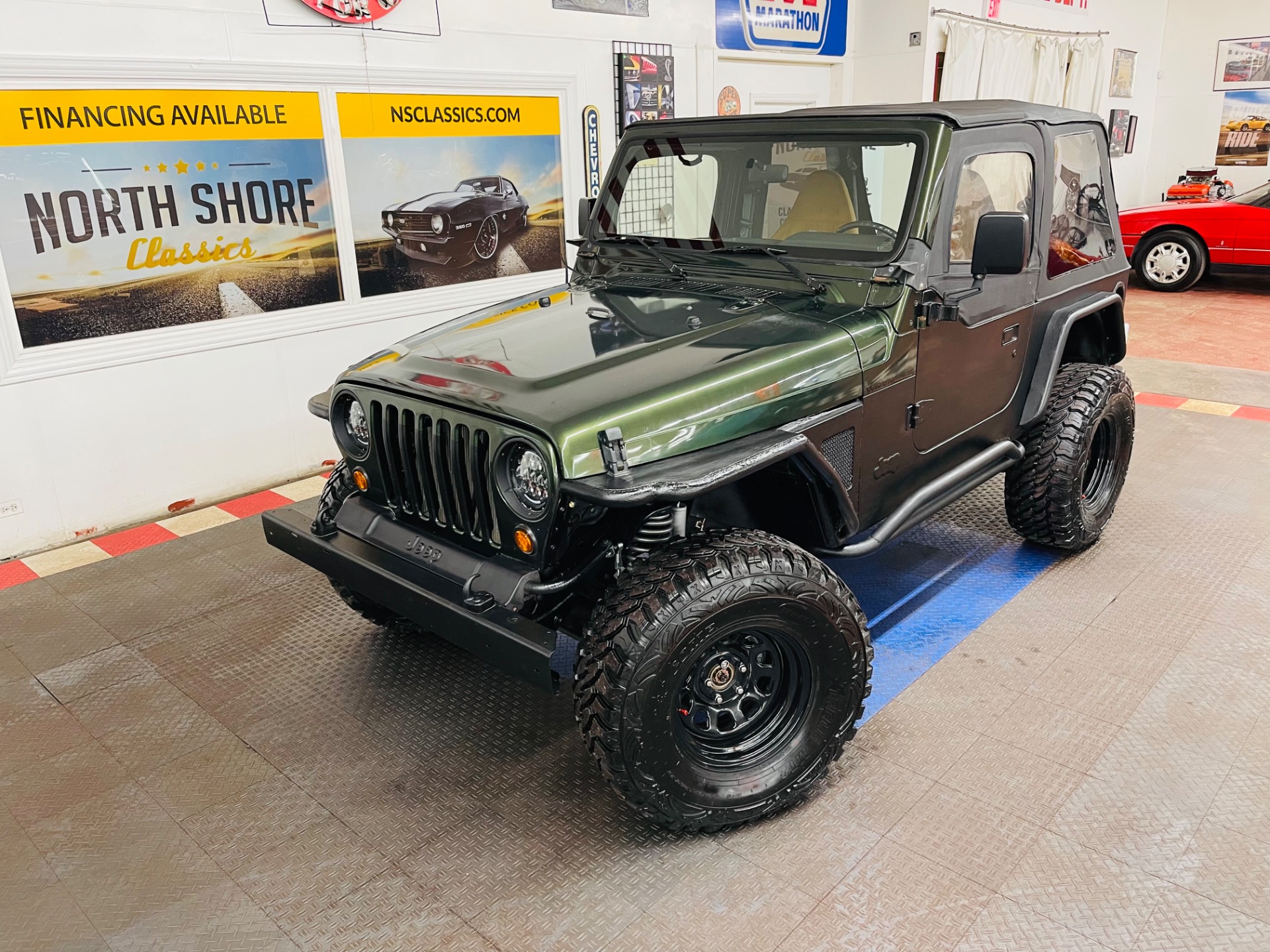 Used 1997 Jeep Wrangler TJ SE - SEE VIDEO For Sale (Sold) | North Shore Classics Stock #97412RGCV Used 1997 Jeep Wrangler TJ SE - SEE VIDEO For Sale (Sold) | North Shore Classics Stock #97412RGCV