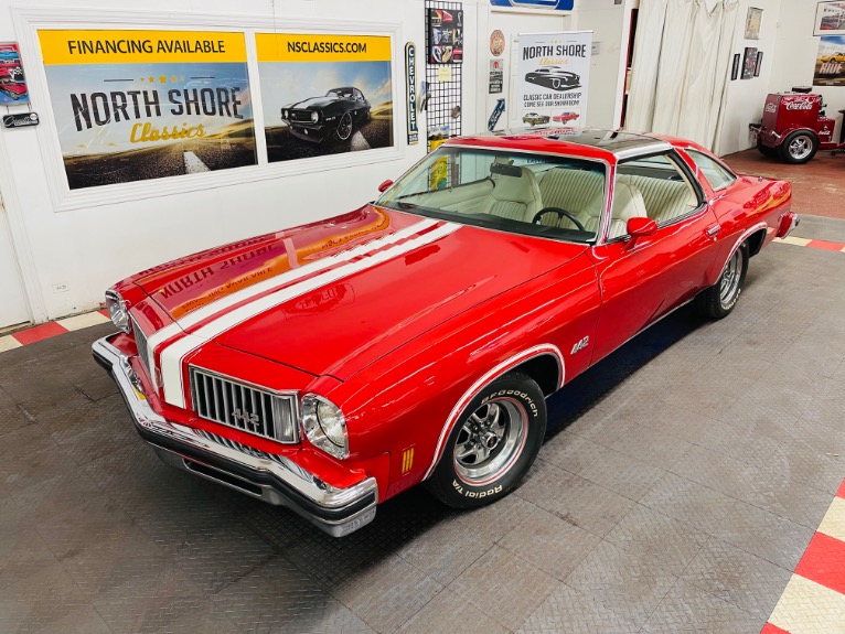 Used 1975 Oldsmobile Cutlass 442 Original Low Mile Car T Tops SEE VIDEO For Sale Sold North Shore Classics Stock 75876RGCV