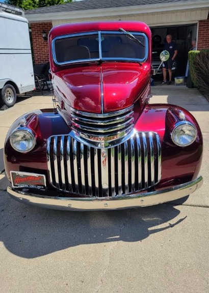 わいきさん専用Chevrolet グリル レッド シルバー Used 1946 Chevrolet Pickup - SHOW QUALITY STREET ROD - For Sale