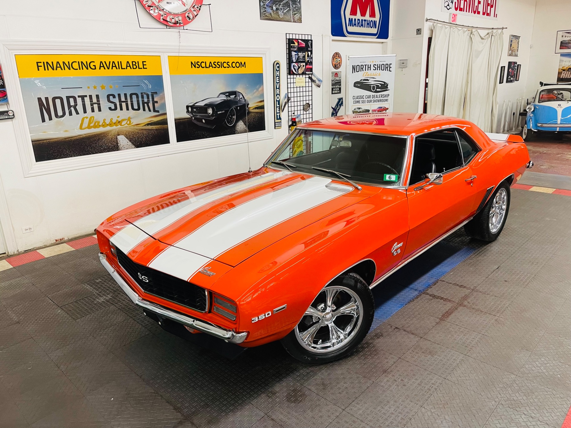 Used 1969 Chevrolet Camaro Rs Ss Hugger Orange 350 Engine 4