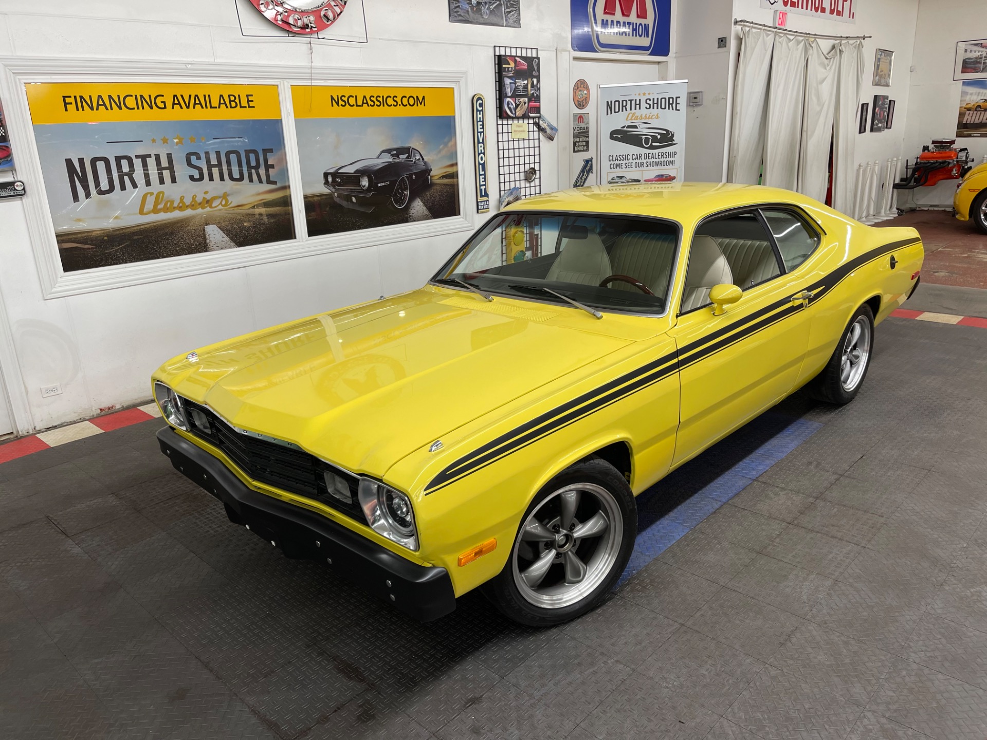 Used 1973 Plymouth Duster 4 SPEED 318 C.I. ENGINESEE VIDEO For