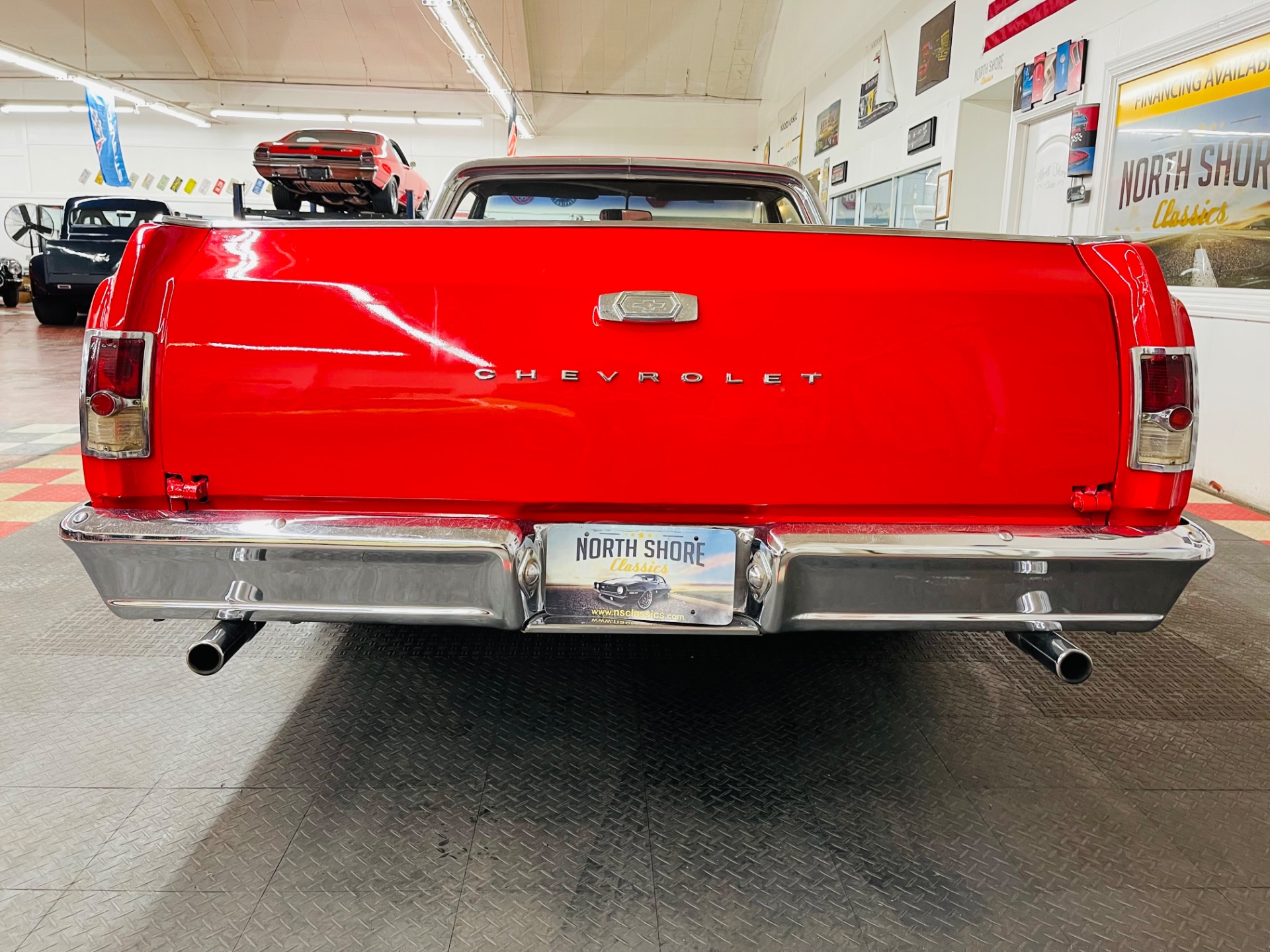 1964 El Camino with Chrome Ramblers