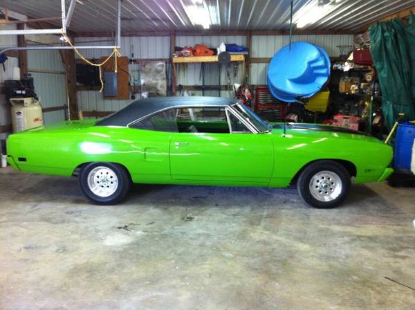 Used 1970 Plymouth Road Runner One Owner Sub Lime Green Low Miles See Videos For Sale Sold North Shore Classics Stock clch