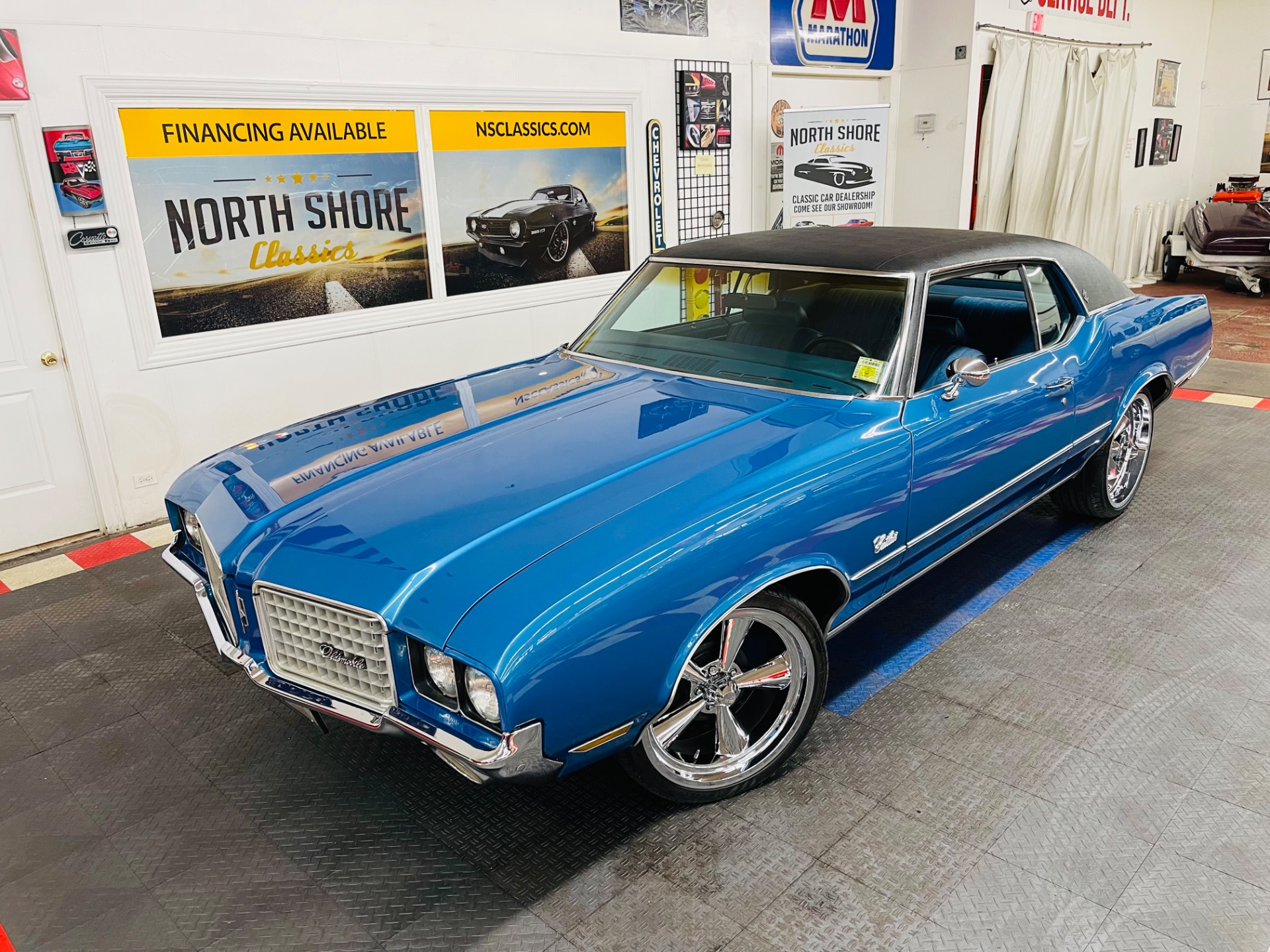 Used 1972 Oldsmobile Cutlass SUPREME 2 DOOR COUPE 350 ROCKET SEE VIDEO For Sale Sold North Shore Classics Stock 72621NSC