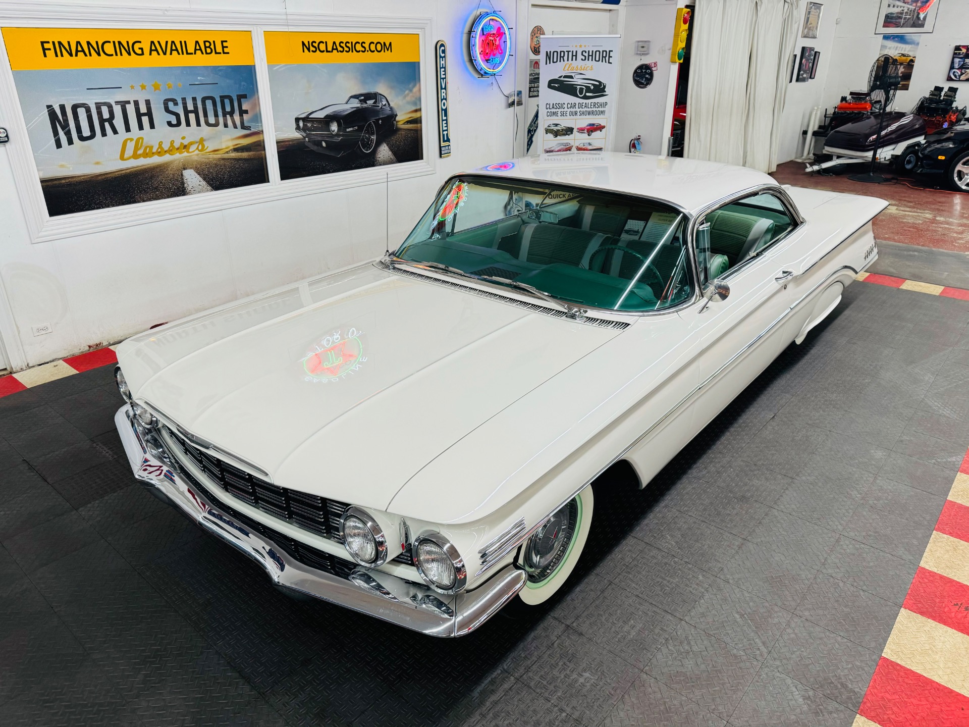 Used 1960 Oldsmobile Super 88 - FUEL INJECTED 394 ENGINE -SEE VIDEO For  Sale (Sold) | North Shore Classics Stock #60202NSC