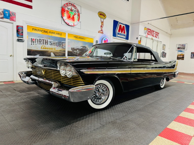 GC1550 NEO / PLYMOUTH FURY CONVERTIBLE 1958 NOIR 1/43