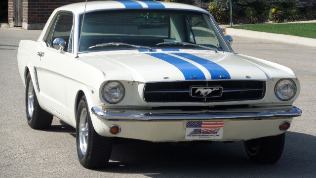 Used 1965 Ford Mustang 289 WITH STICK SHIFT-SHELBY LOOK-SEE VIDEO